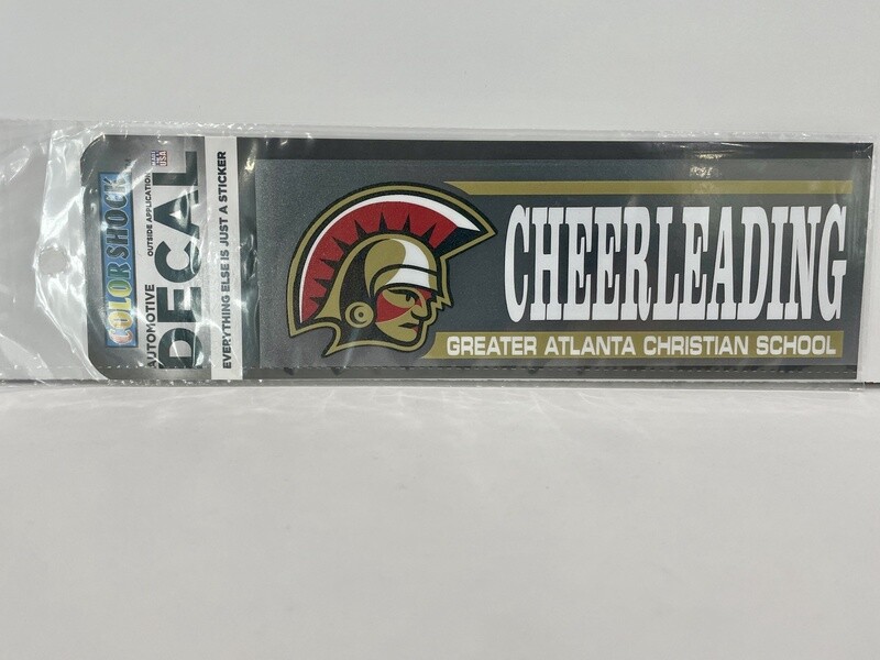 GAC Cheerleading Car Decals