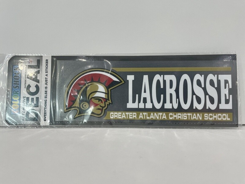 GAC Lacrosse Car Decals