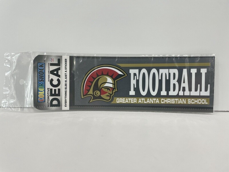 GAC Football Car Decals
