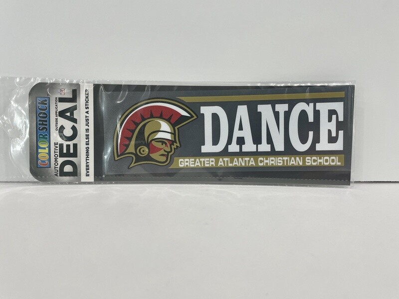 GAC Dance Car Decals