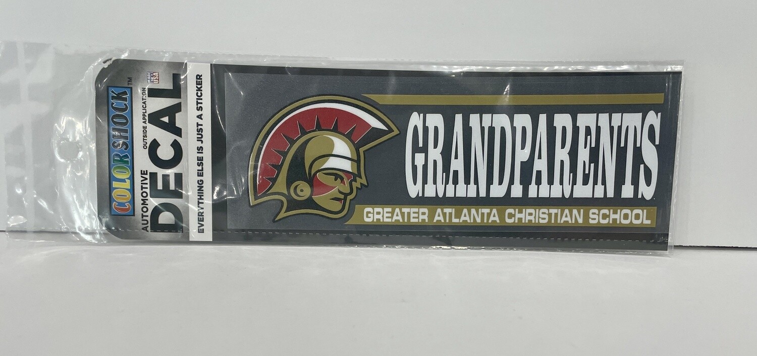 GAC Grandparents Car Decals