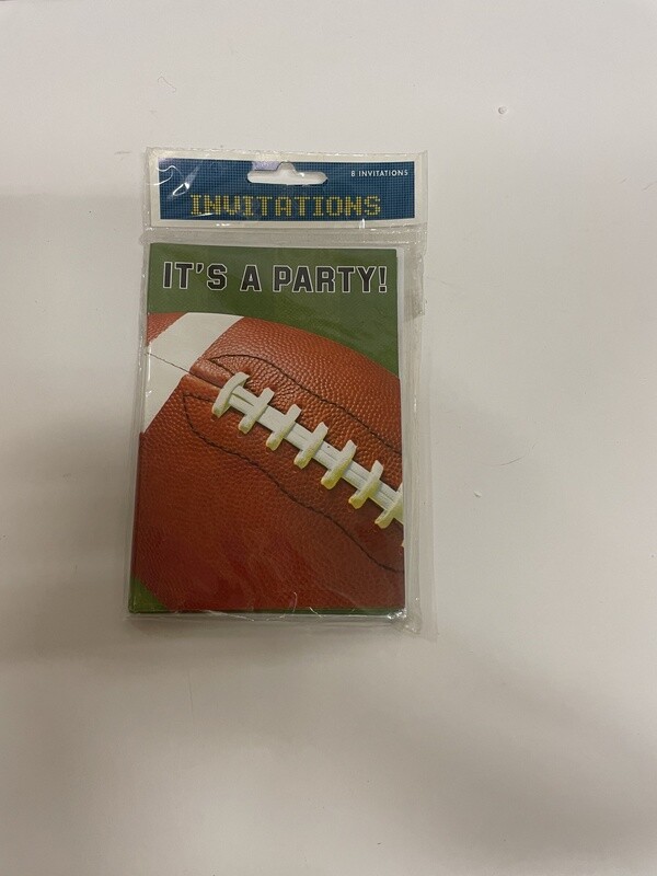 Football Party Invitations