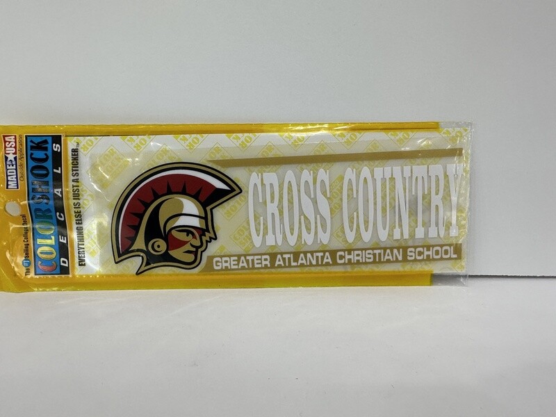 GAC Cross Country Car Decals