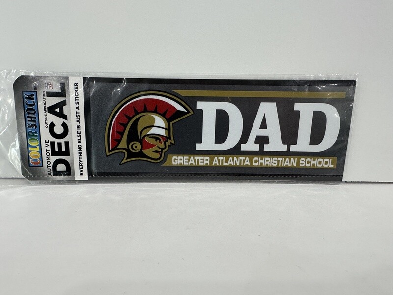 GAC Dad Car Decals