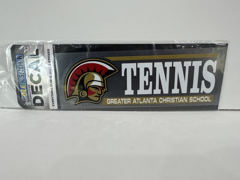 GAC Tennis Car Decal