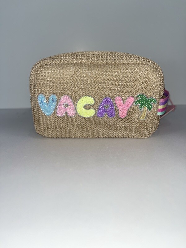 VACAY WOVEN NATURAL BAG