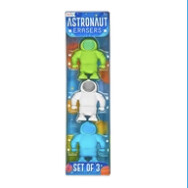 Astronaut Erasers