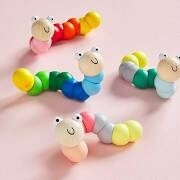 Wooden Wiggle Worm, Color: Pink