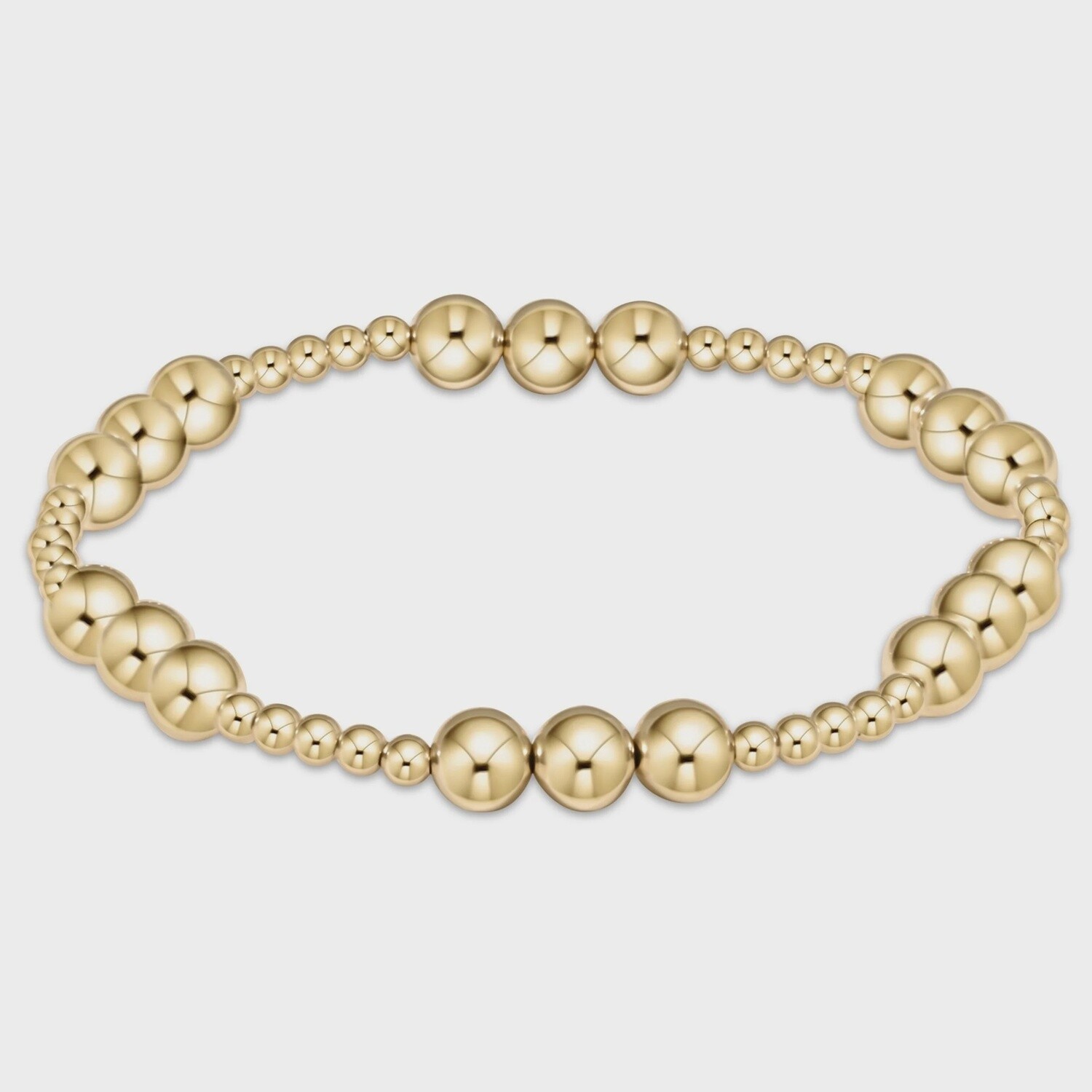 Gold Classic Joy Bracelet, 6mm