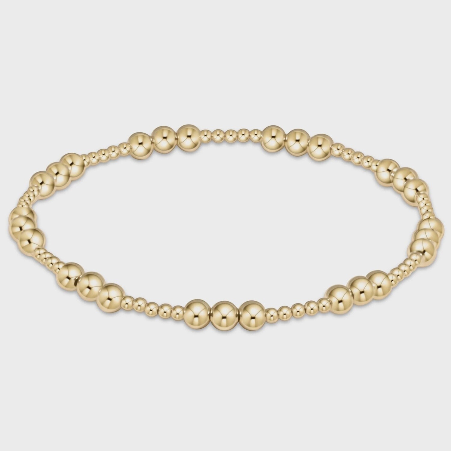 Gold Classic Joy Bracelet, 4mm