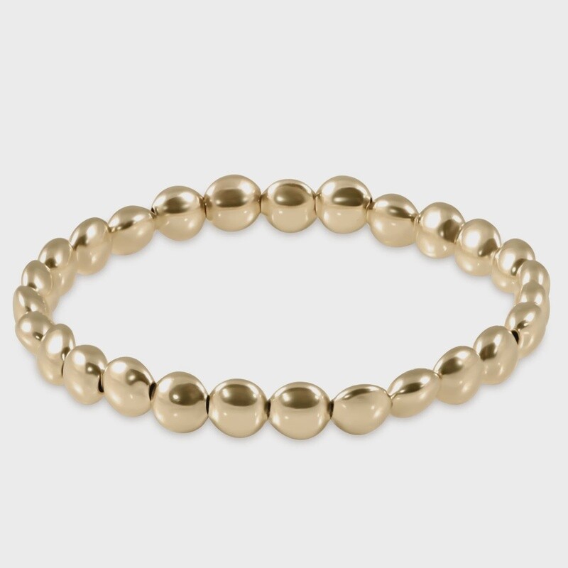Gold Honesty Bracelet, 6mm