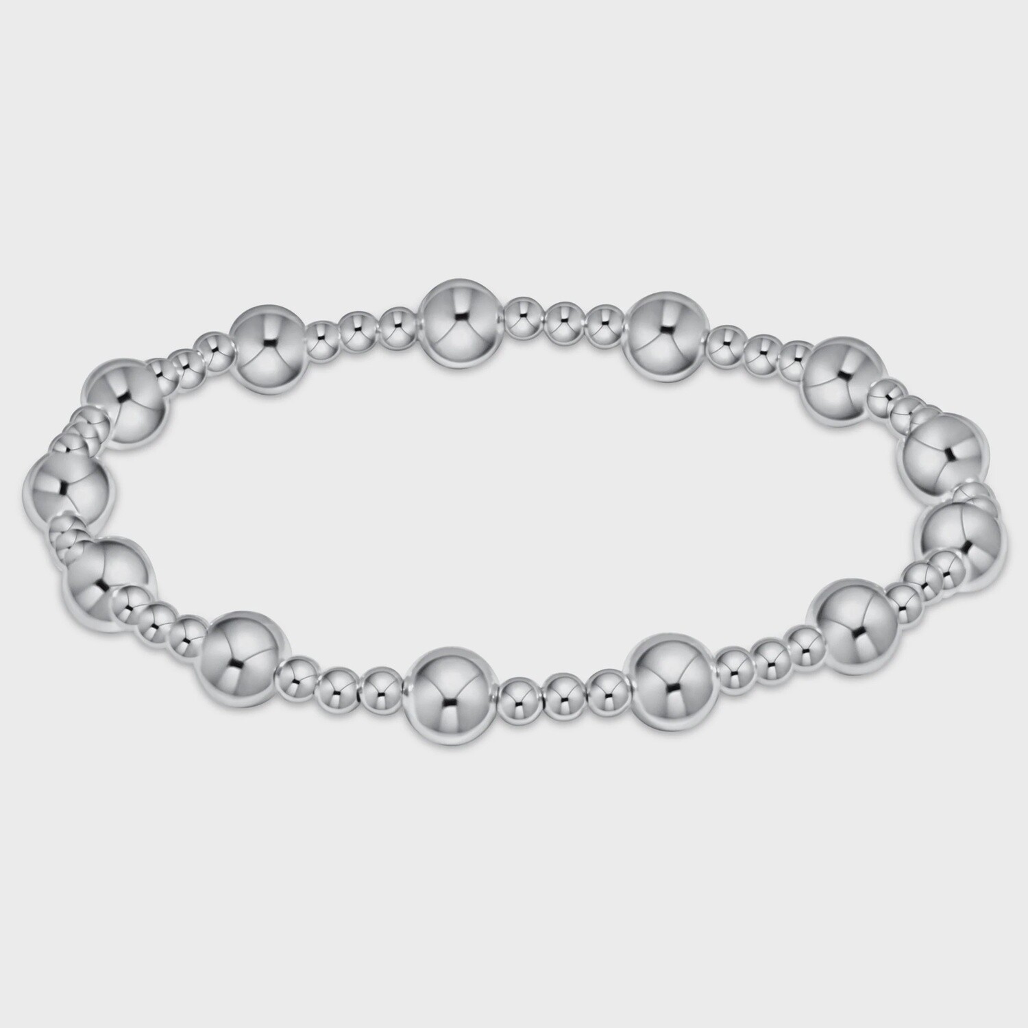 Sterling Classic Sincerity Beaded Bracelet, 6mm