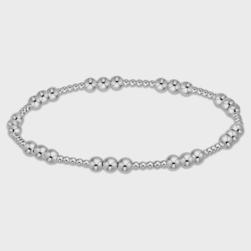 Sterling Classic Joy Beaded Bracelet, 4mm