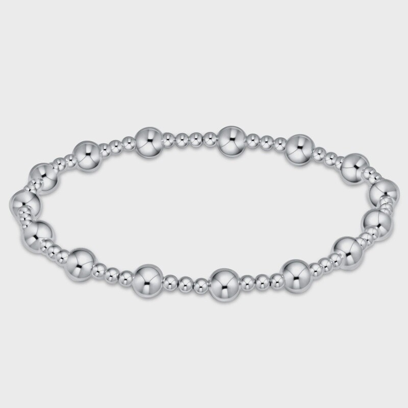 Sterling Classic Sincerity Beaded Bracelet, 5mm