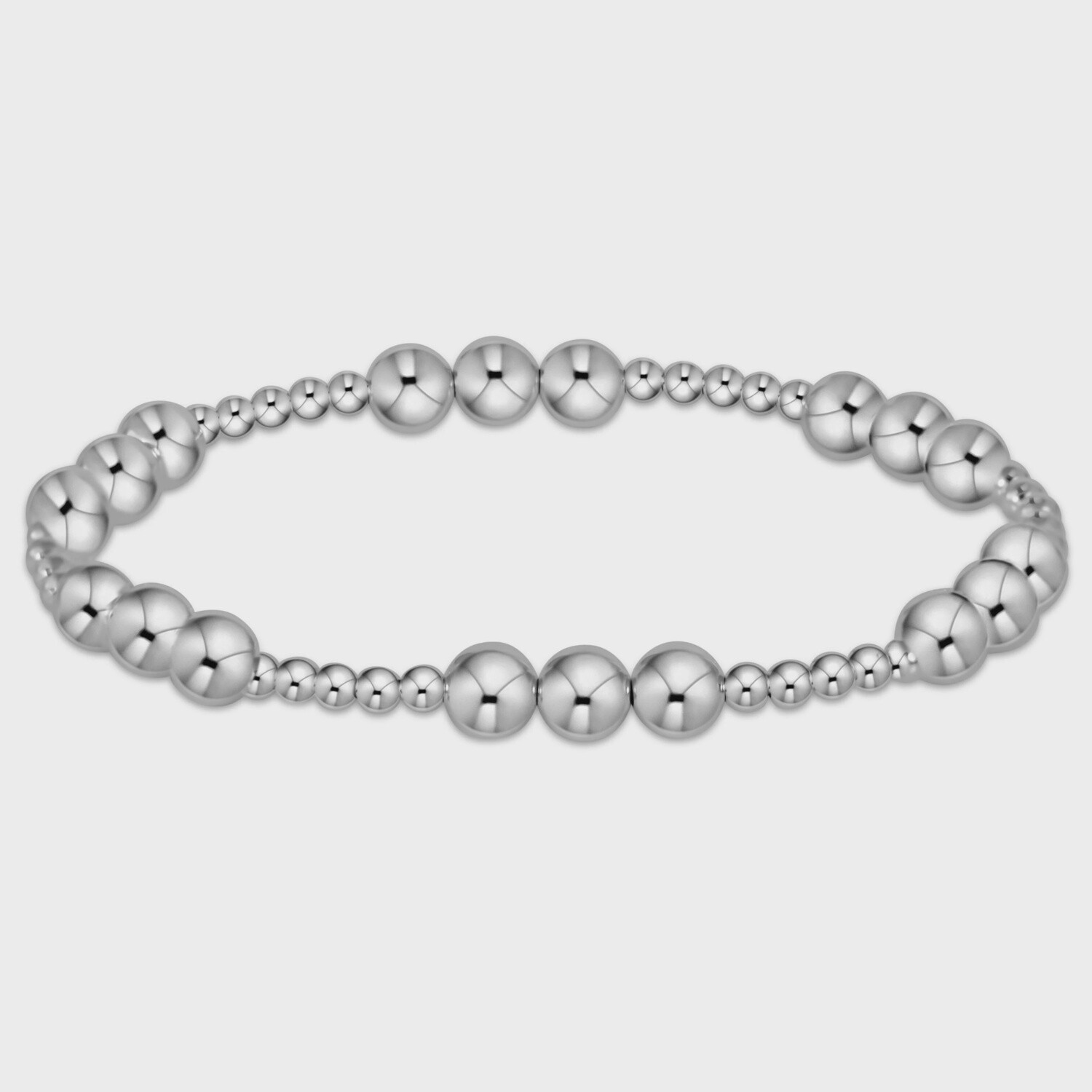 Sterling Classic Joy Beaded Bracelet, 6mm