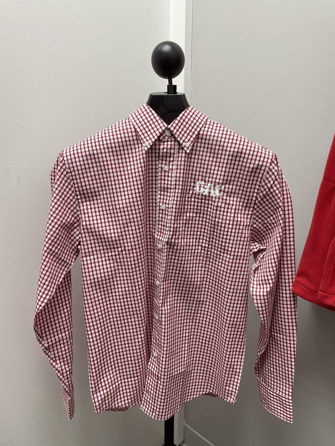 Red Checkered Button up