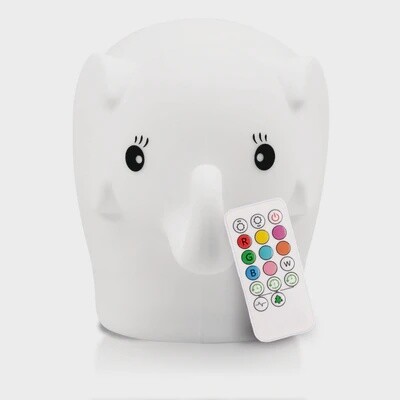 LumiPets Nursery Touch Night Light, Name: Elephant