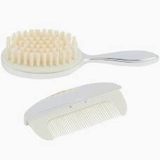 Silver Brush and Comb Set