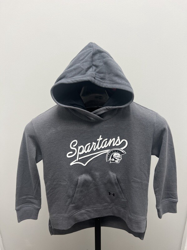 Spartans Under Armour youth gray sweatshirt