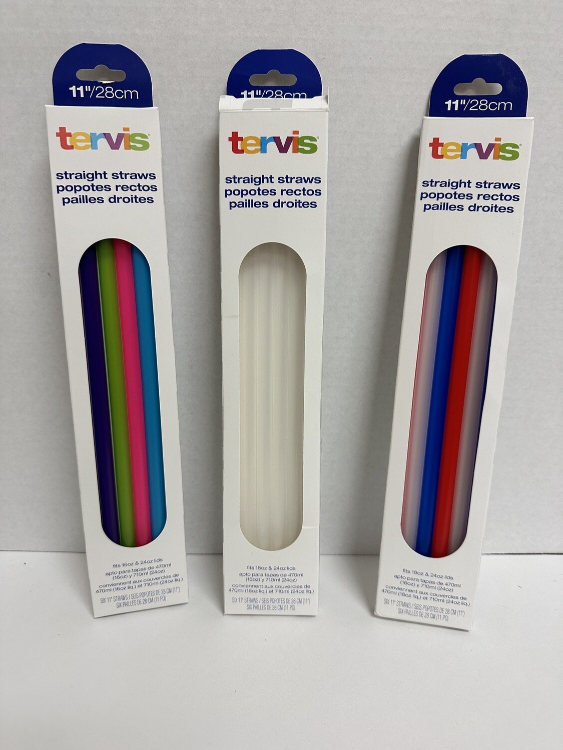 Tervis Straws, Color: Multi-Color, Size: 11 Inch
