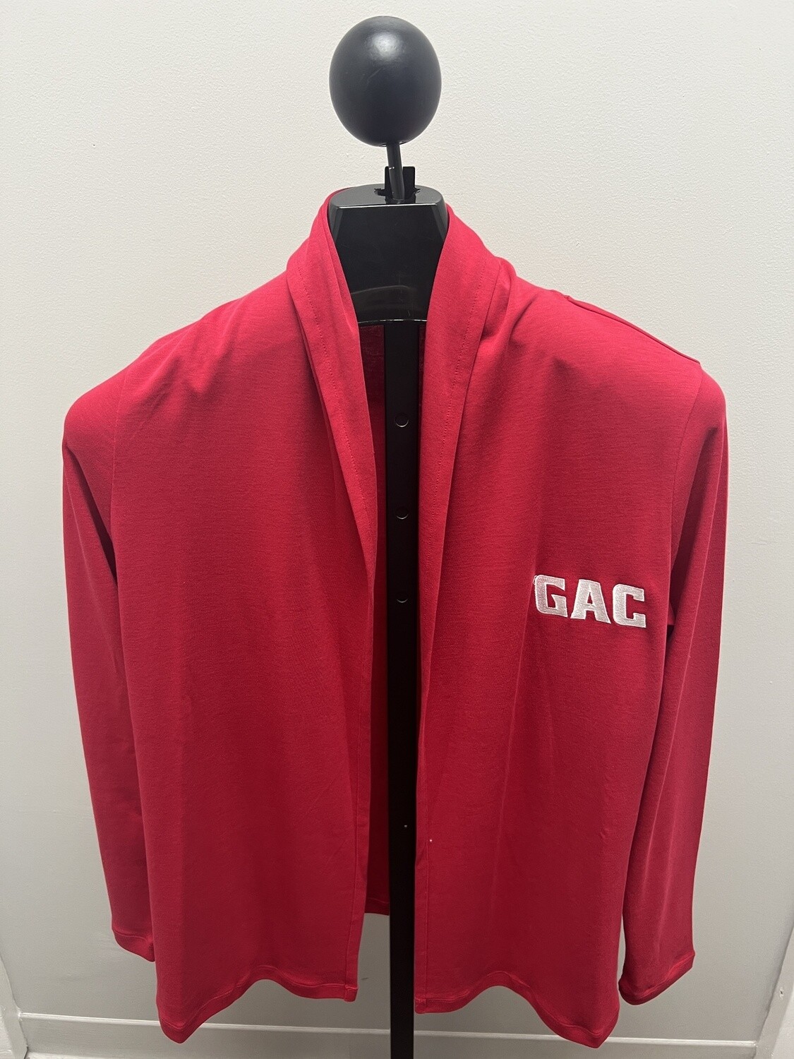 Ladies Red GAC Cardigan, Size: XSM