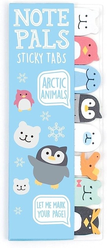 Note Pals Sticky Tab Arctic Animals