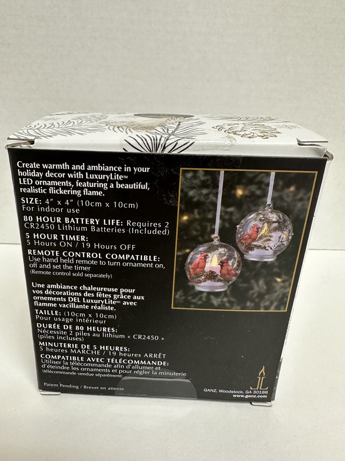 Luxury Lite Ornaments 11llo, Name: Cardinal
