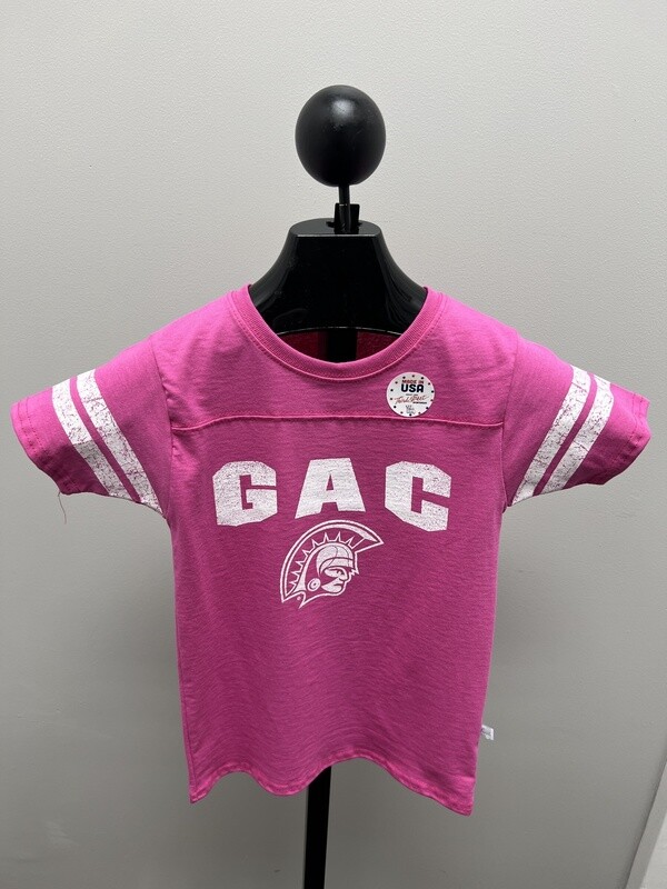 GAC Third street girls tee pink