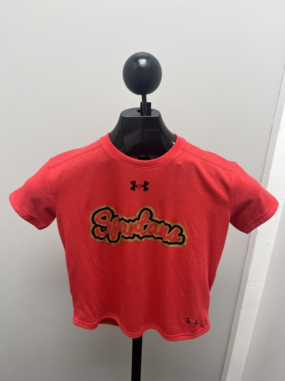 Under Armour Red T-shirt, Size: YXS