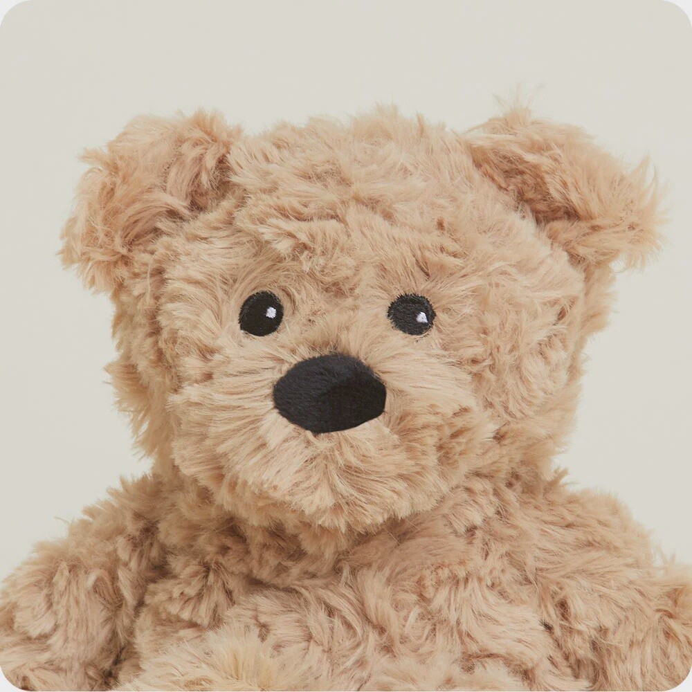 Brown Curly Bear Warmie Jr.