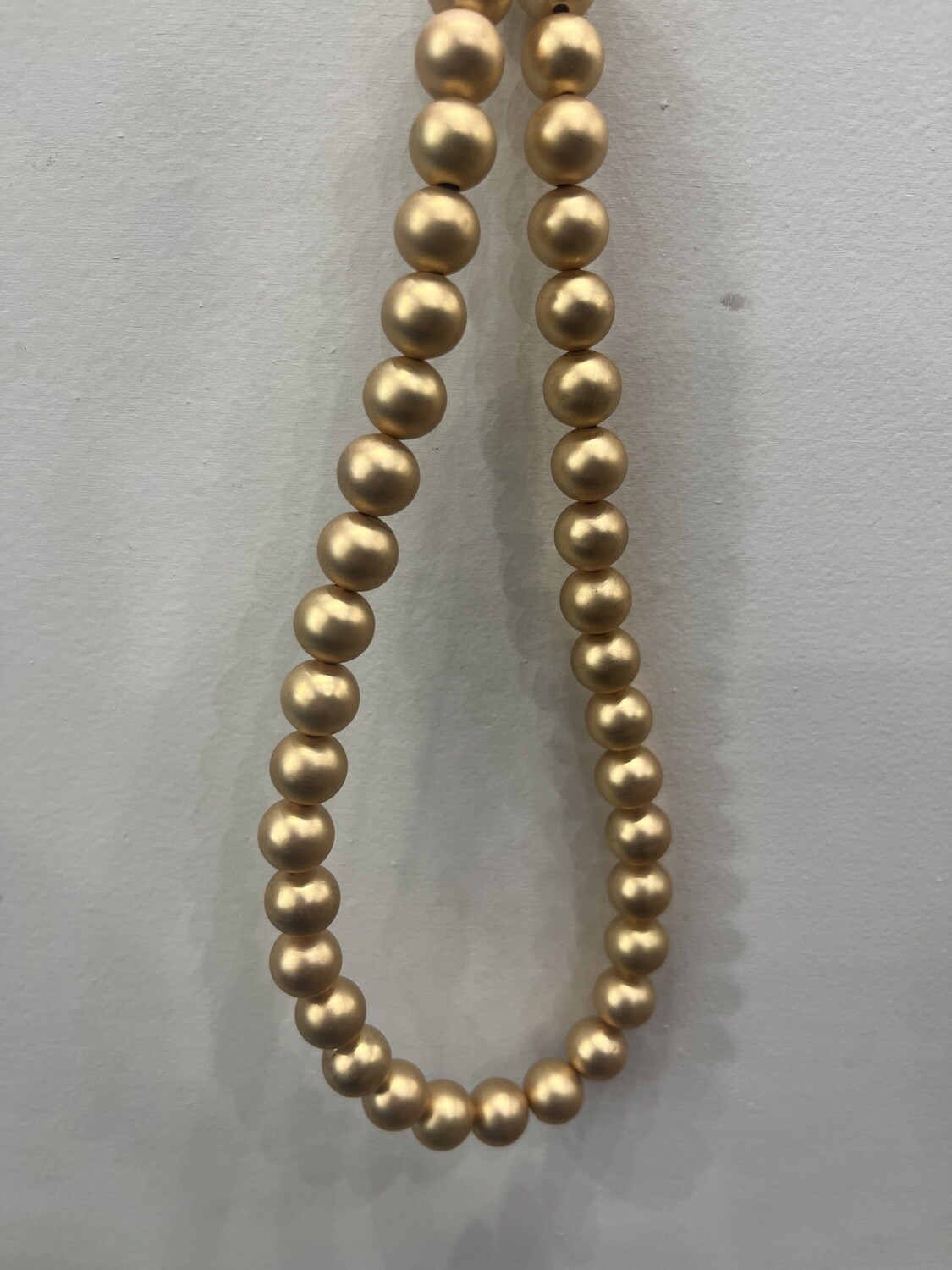 Gold Pearl Necklace