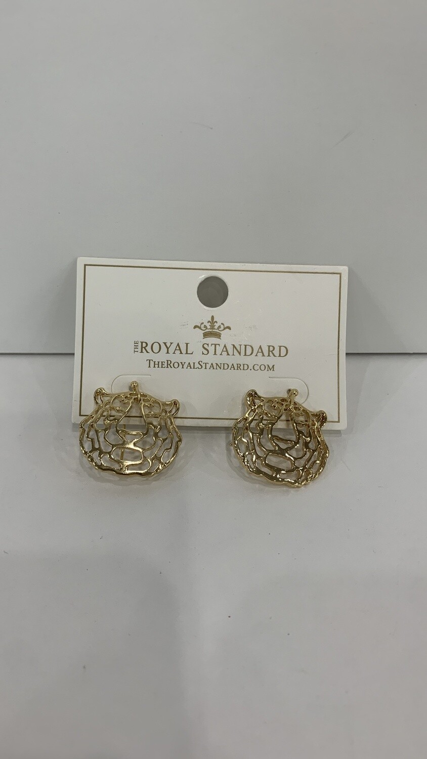 The Royal Standard Tiger Dangle Earrings