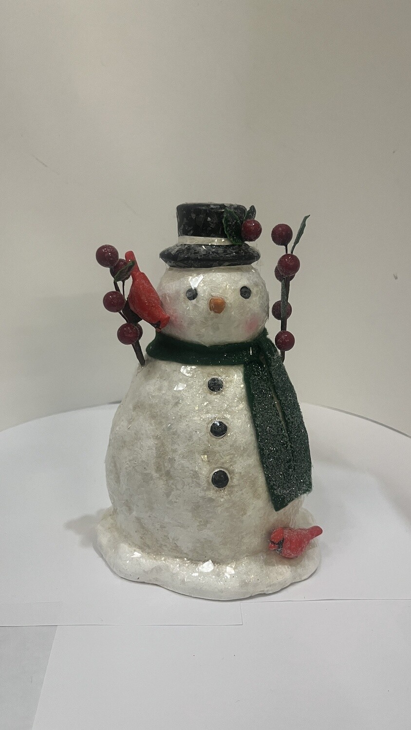 Snowman with Scarf
