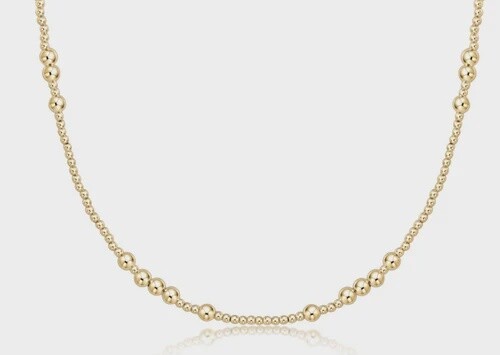 Gold 15&quot; Choker, Hope Written