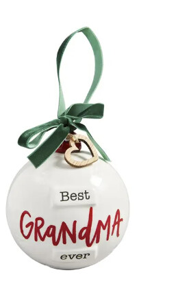 Grandma/Grandpa Ornament, Design: Grandma