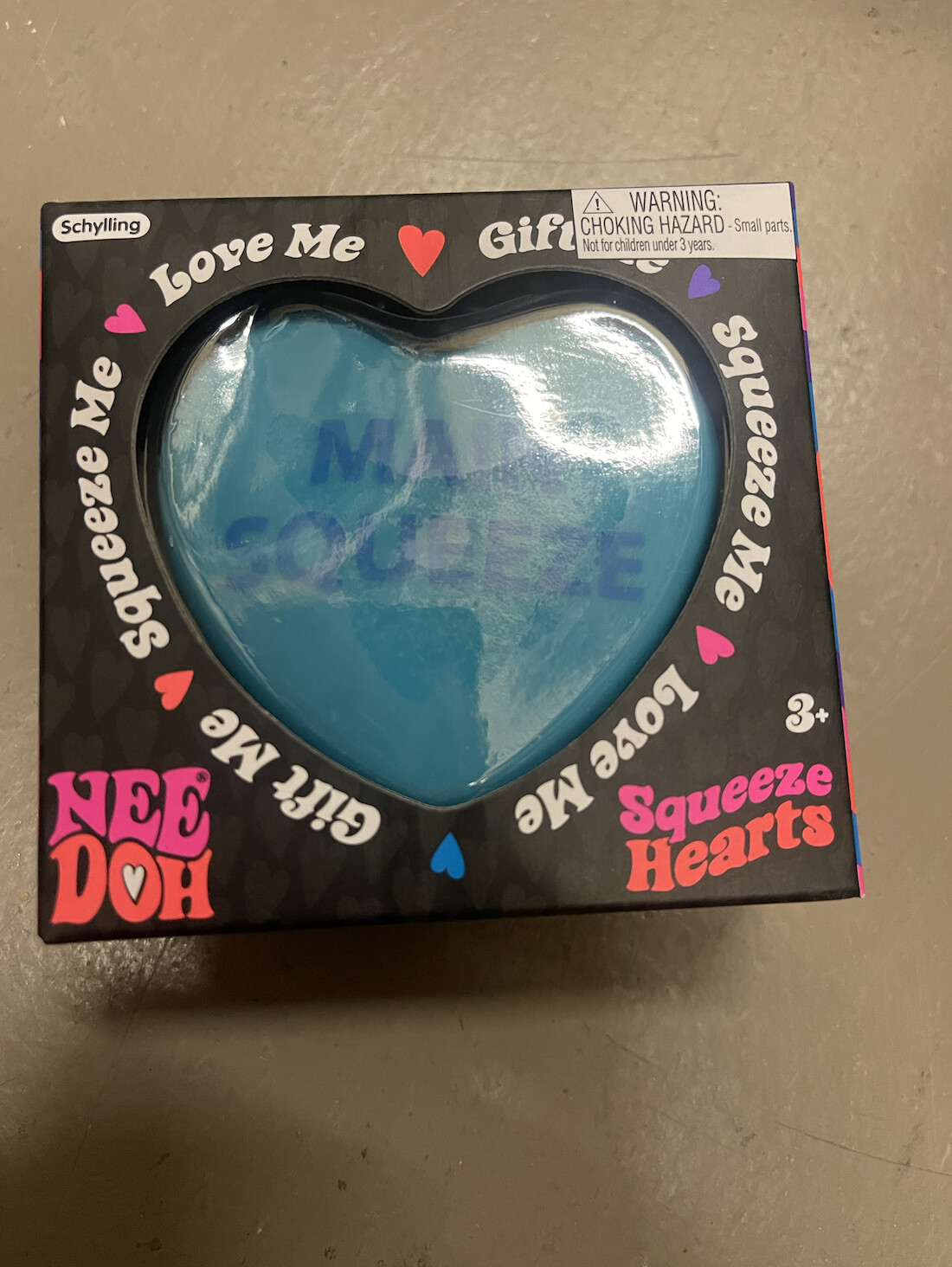 NeeDoh Squeeze Heart, Color: Needoh heart