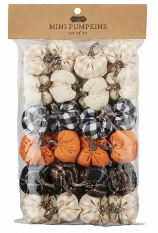 24 Mini Assorted Pumpkins