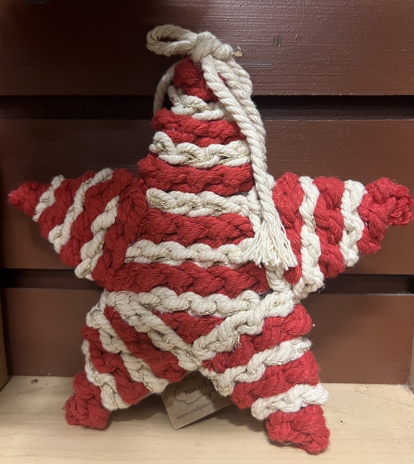 Vintage Cord ornament, Design: Star
