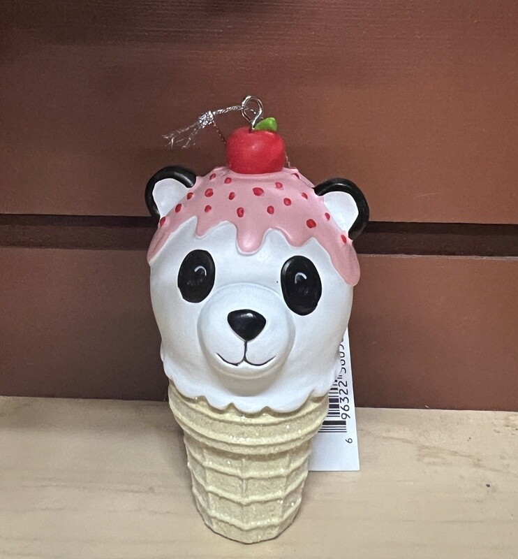 Ice cream ornament