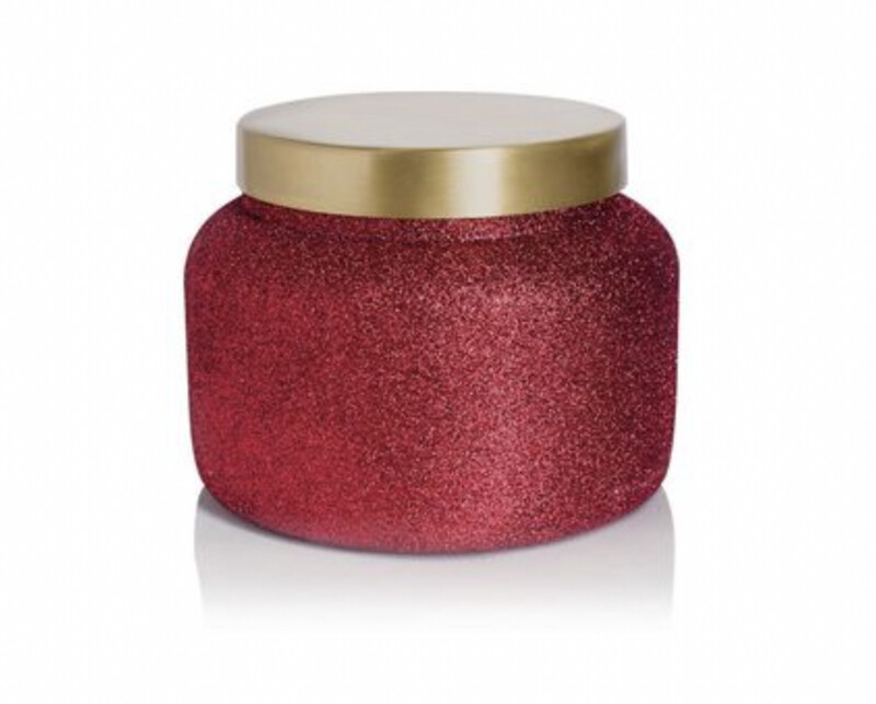 Volcano Red Sparkly Jumbo Candle, 48oz