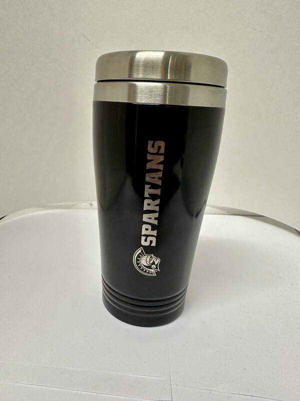 Spartans Black Stainless Tumbler 20lxt