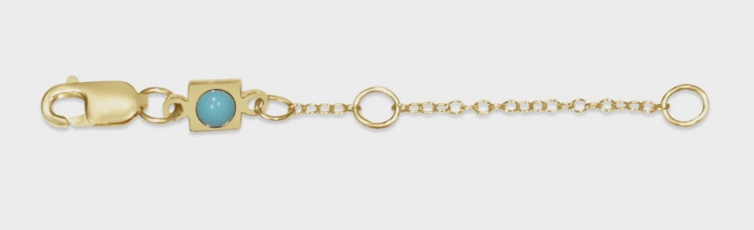 2&quot; Necklace Extender Gold