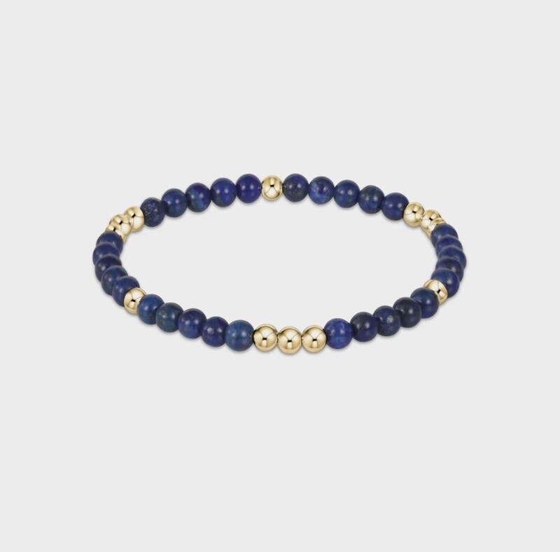 Gemstone Worthy 4mm Bead Bracelet