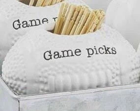 Game Picks Toothpick Holder