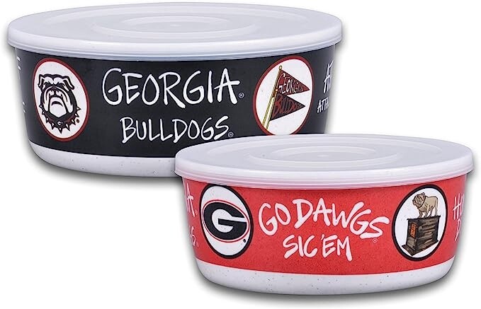 UGA Melamine Serving Bowl Set