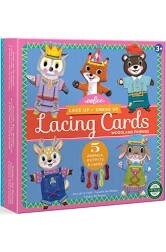 Woodland Friends Dress Up Lacing Card