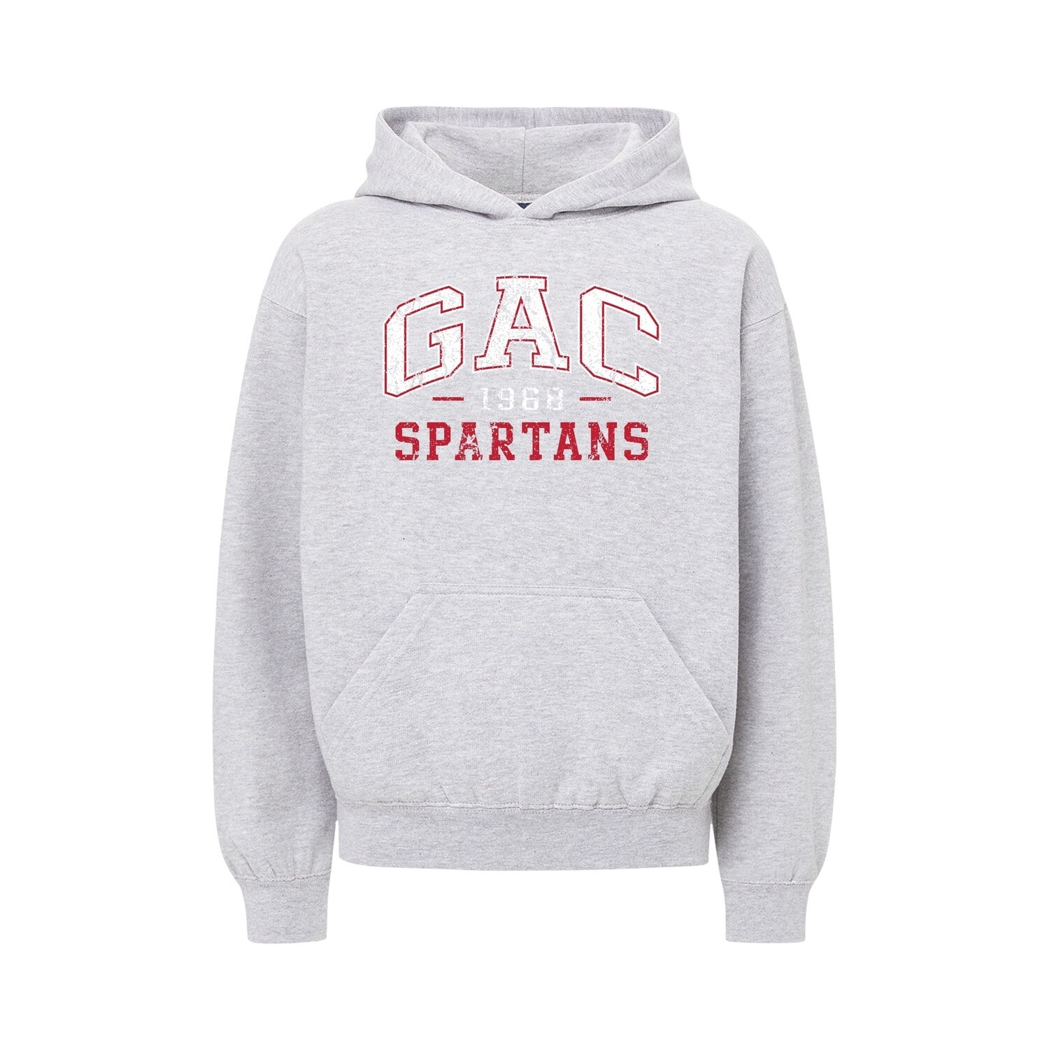 Youth Buddy Hood 23mvybh, Size: YXS, Color: Gray