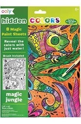 Hidden Color Magic Paint Sheets