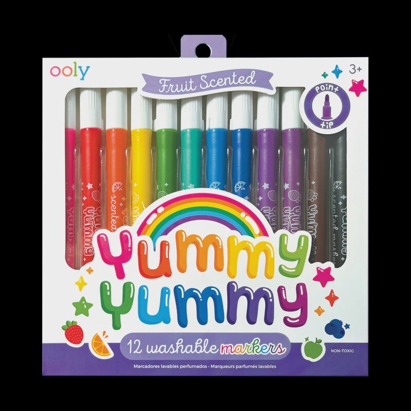 Yummy Yummy Fruit Scented Markers