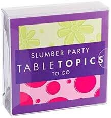 Slumber Party, Table Topics To Go